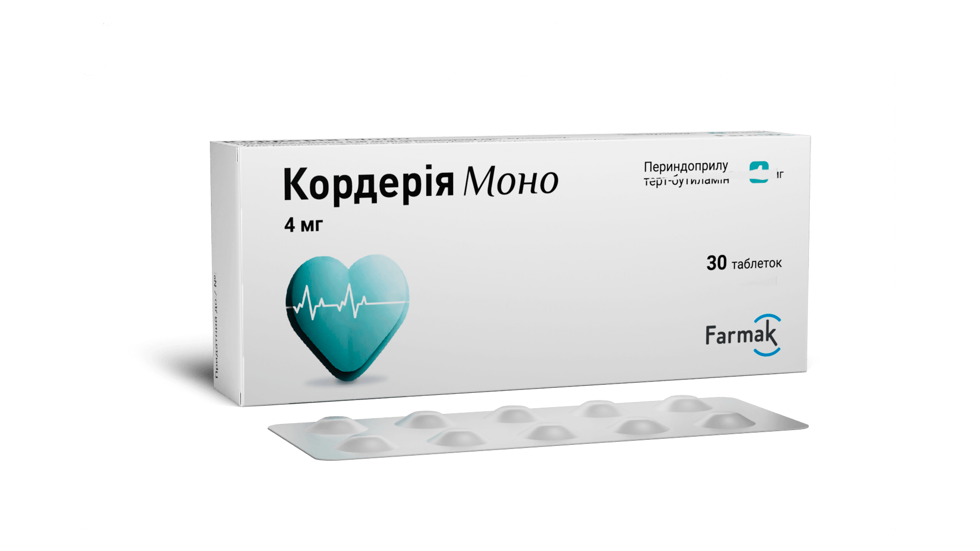 КОРДЕРІЯ МОНО таб. 4 мг №30